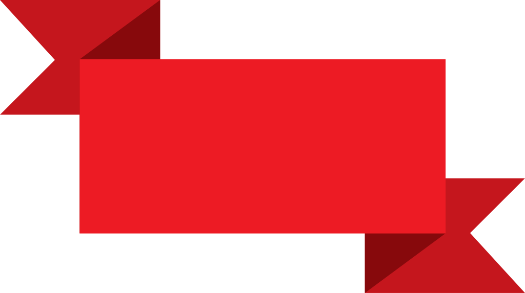 Red Square Banner vector