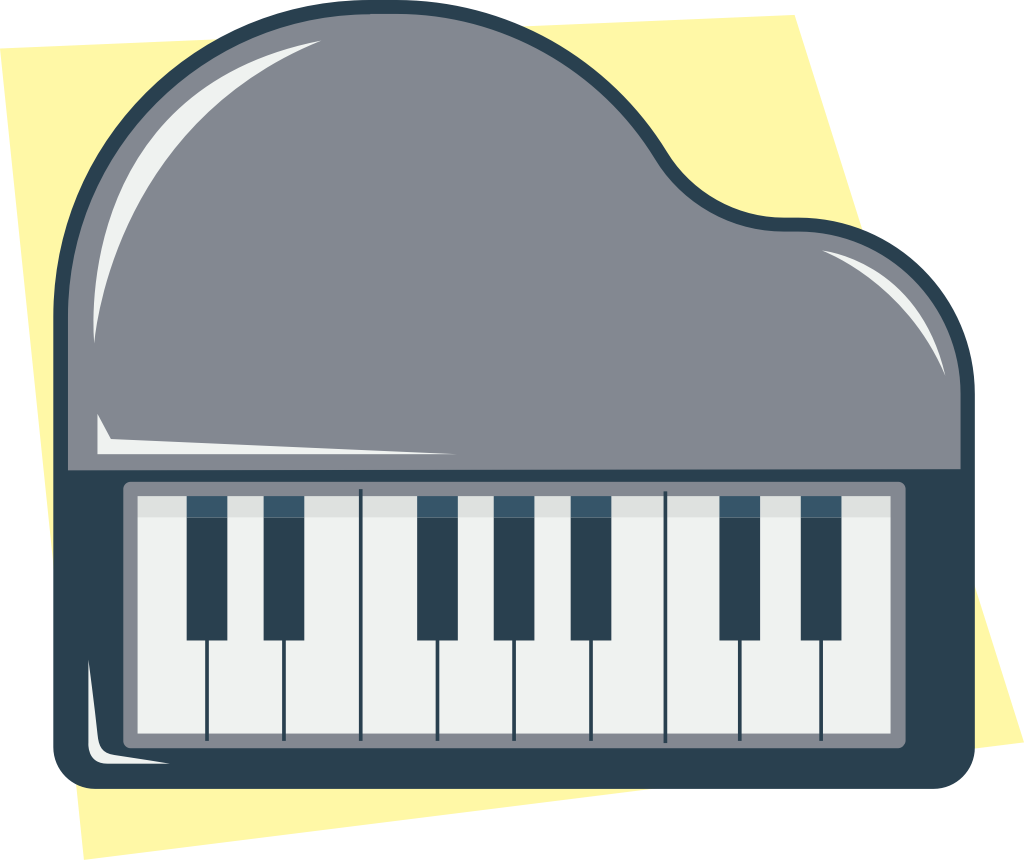 piano vector