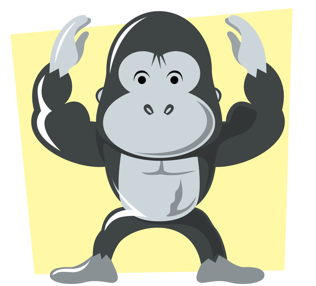 gorilla vector