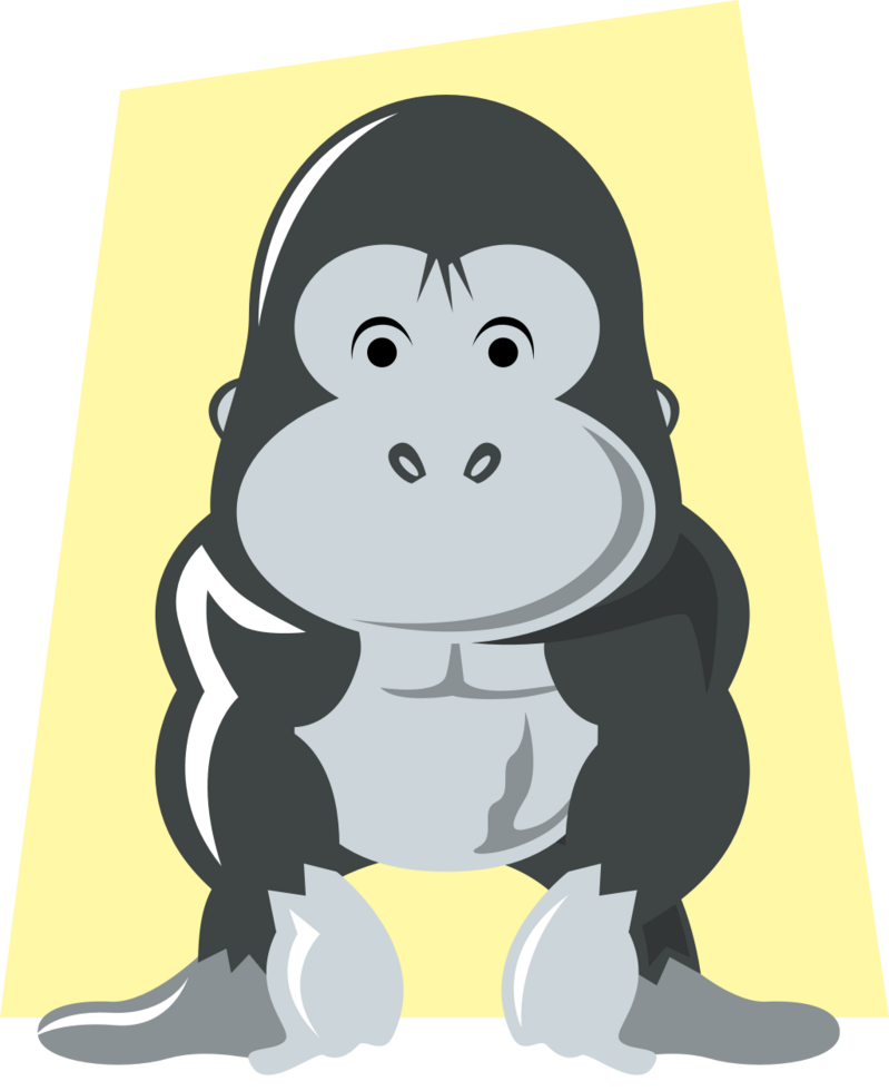 gorilla vector