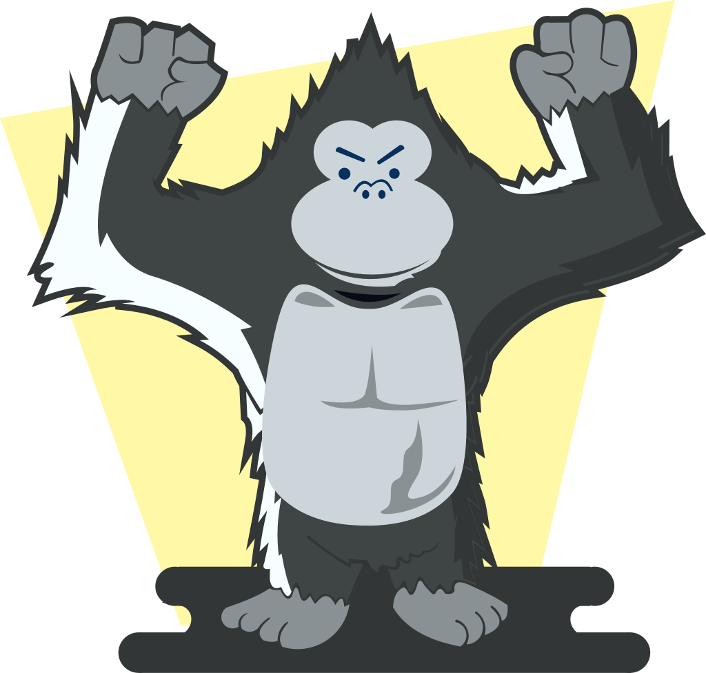 gorilla vector