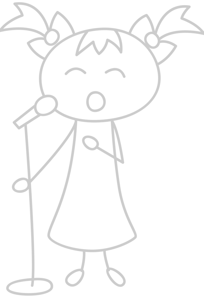 Choir Member vector