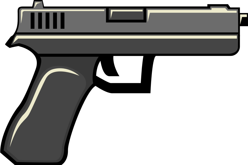 pistola vector