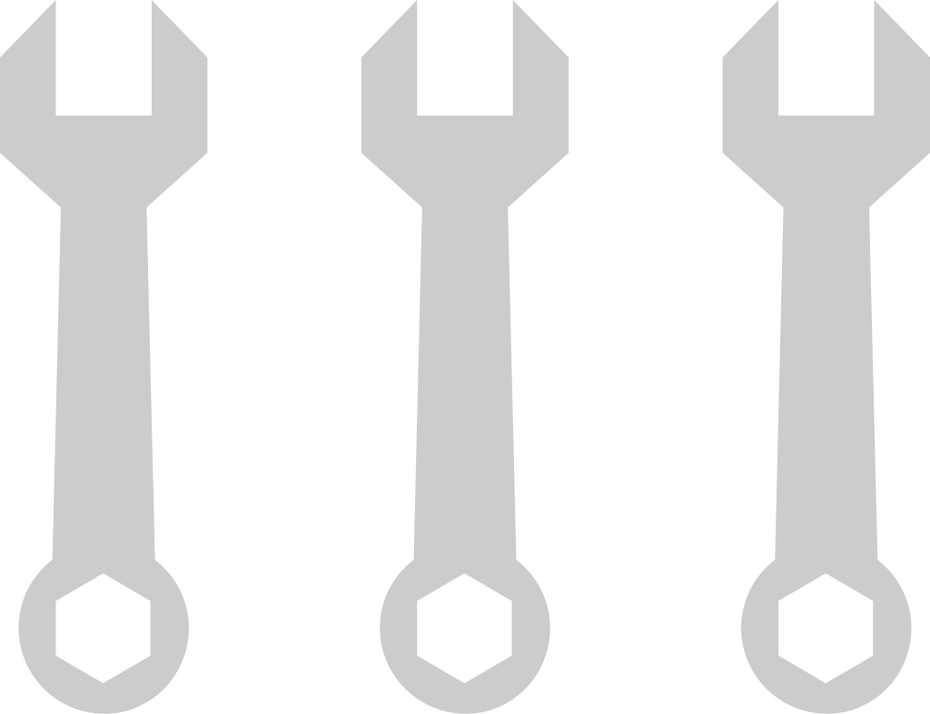 Wrenches vector