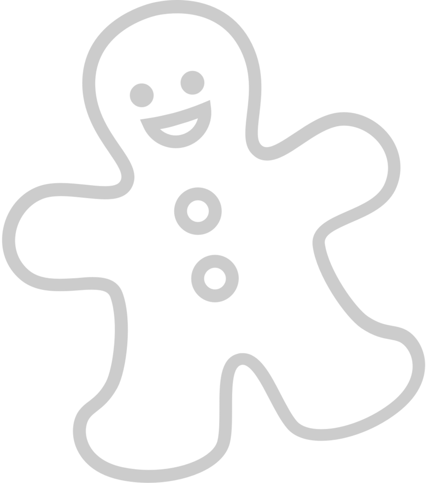 Gingerbread Man vector