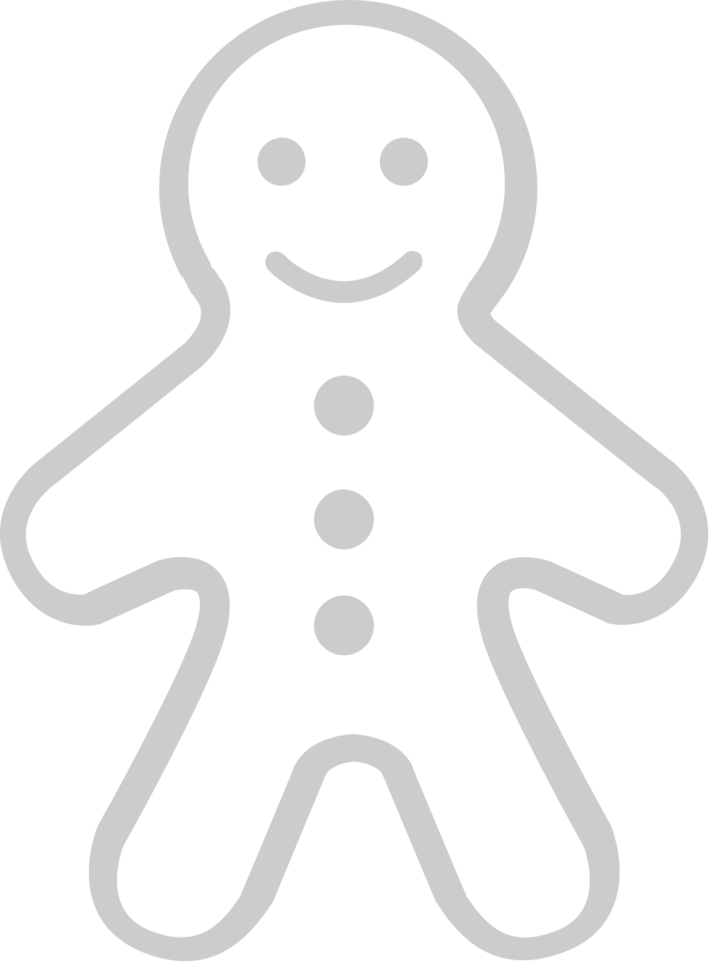 Gingerbread Man vector