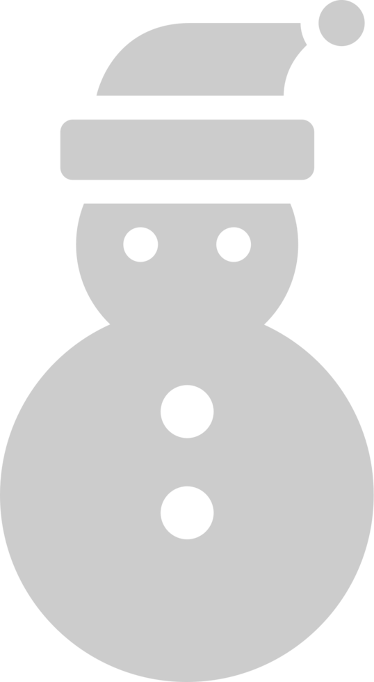 Snowman vector