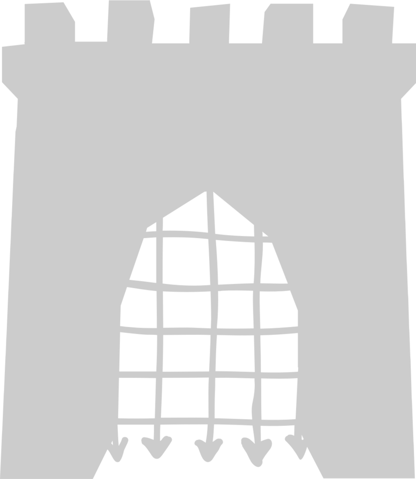 Castle vector