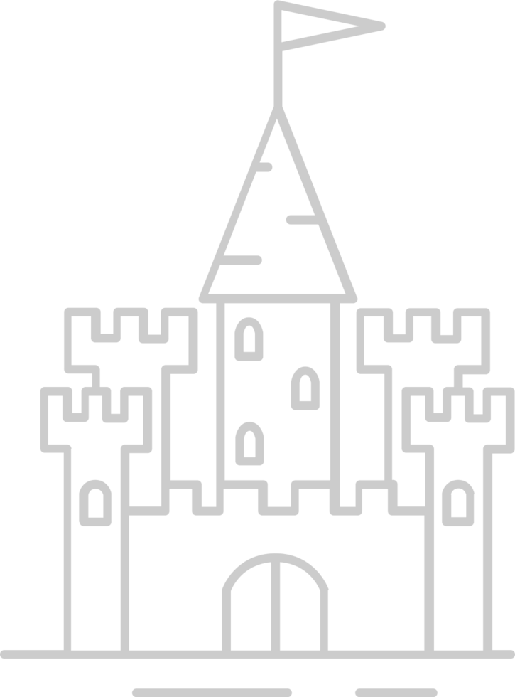 Castle vector