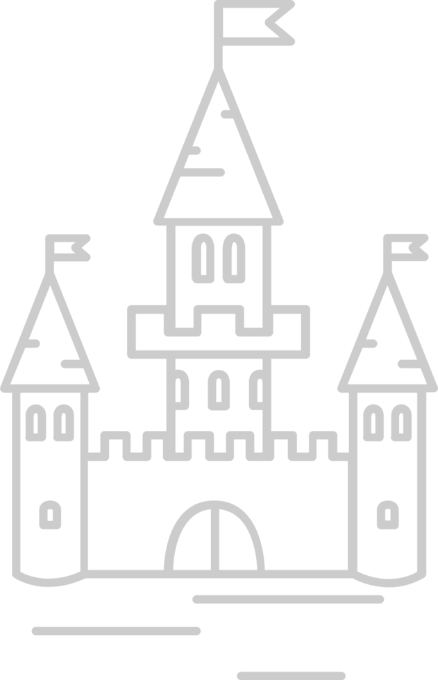 Castle vector