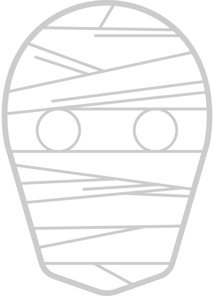 Mummy Mask vector