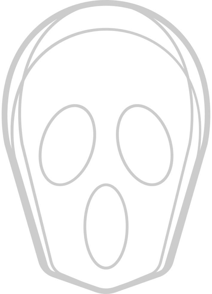 Ghost Mask vector
