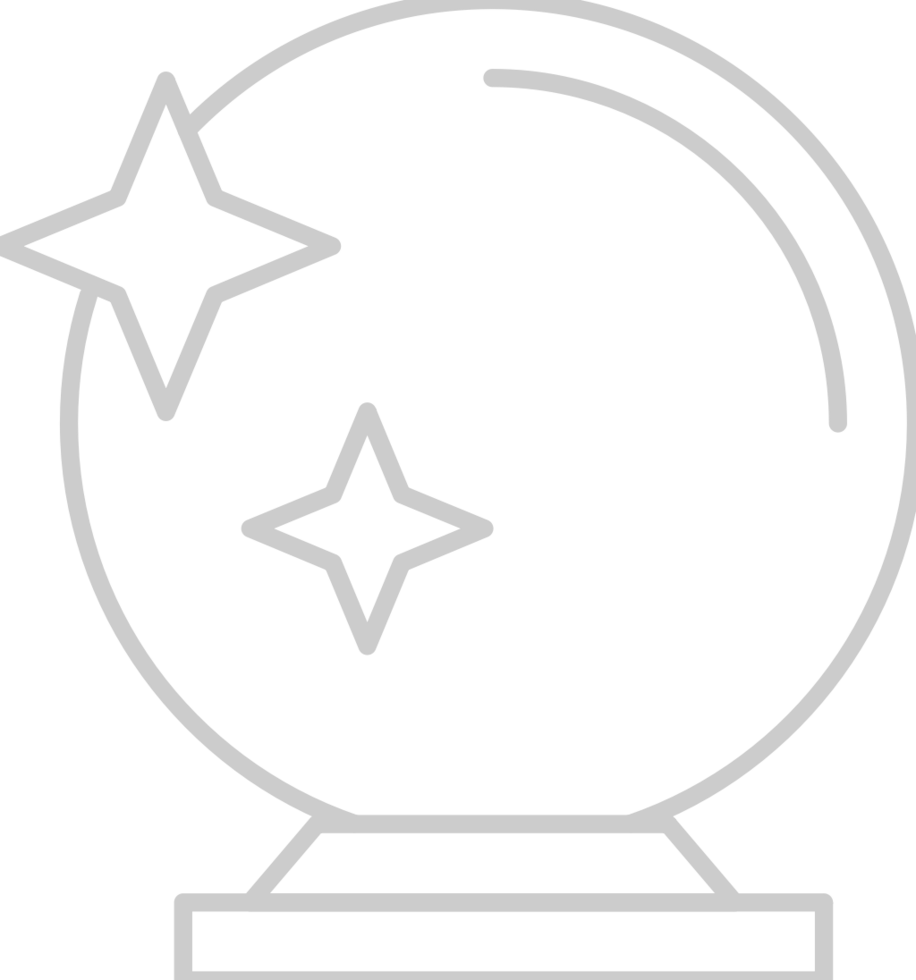 Crystal Ball vector