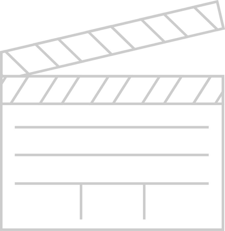 Clapper Board vector