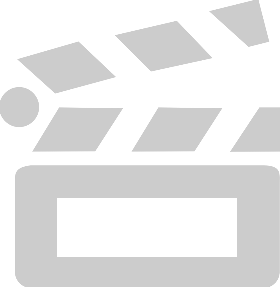 Clapperboard vector