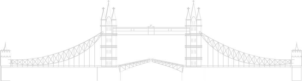 Puente de Londres vector