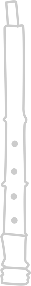 Clarinet vector