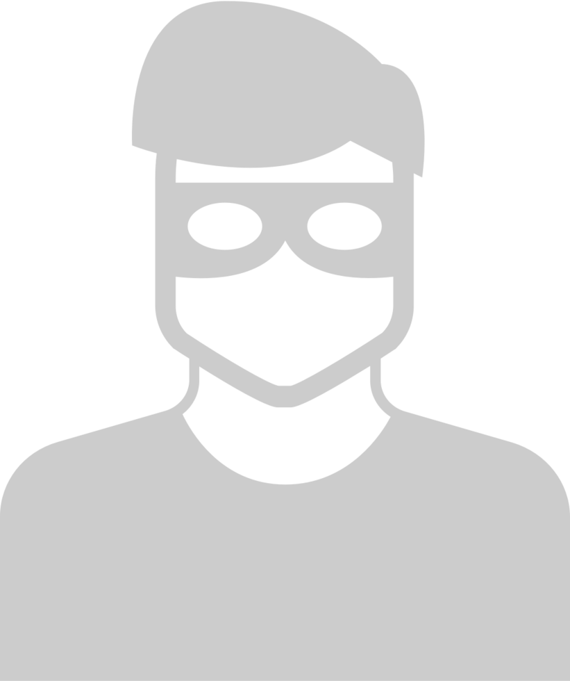 Crime criminal face vector