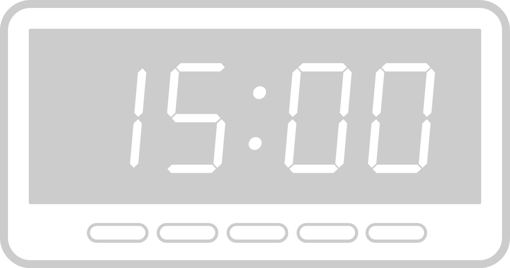 Digital Clock 36658721 Vector Art at Vecteezy