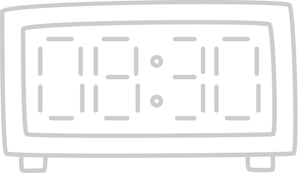 Digital Clock vector