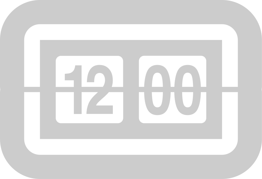 Digital Clock vector