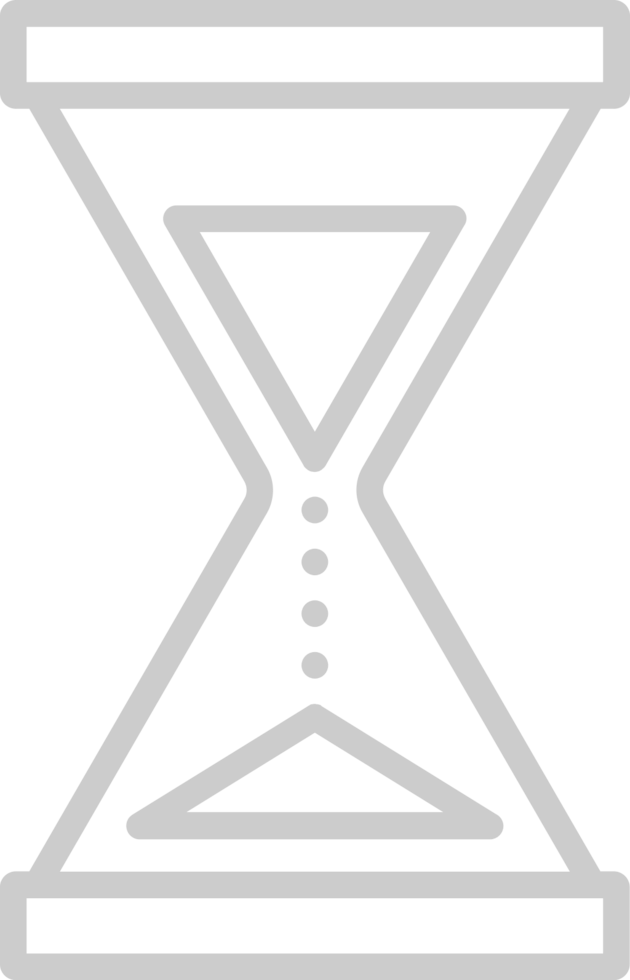 Hourglass vector