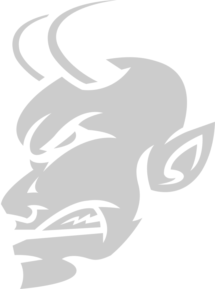 Devil face vector