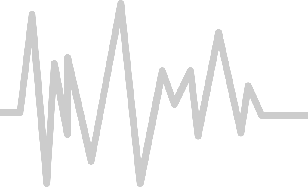 Heartbeat short line vector