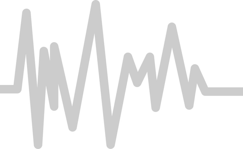 Heartbeat short line vector