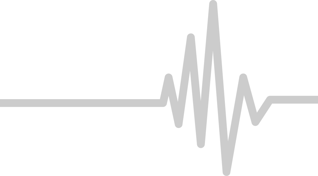 Heartbeat short line vector