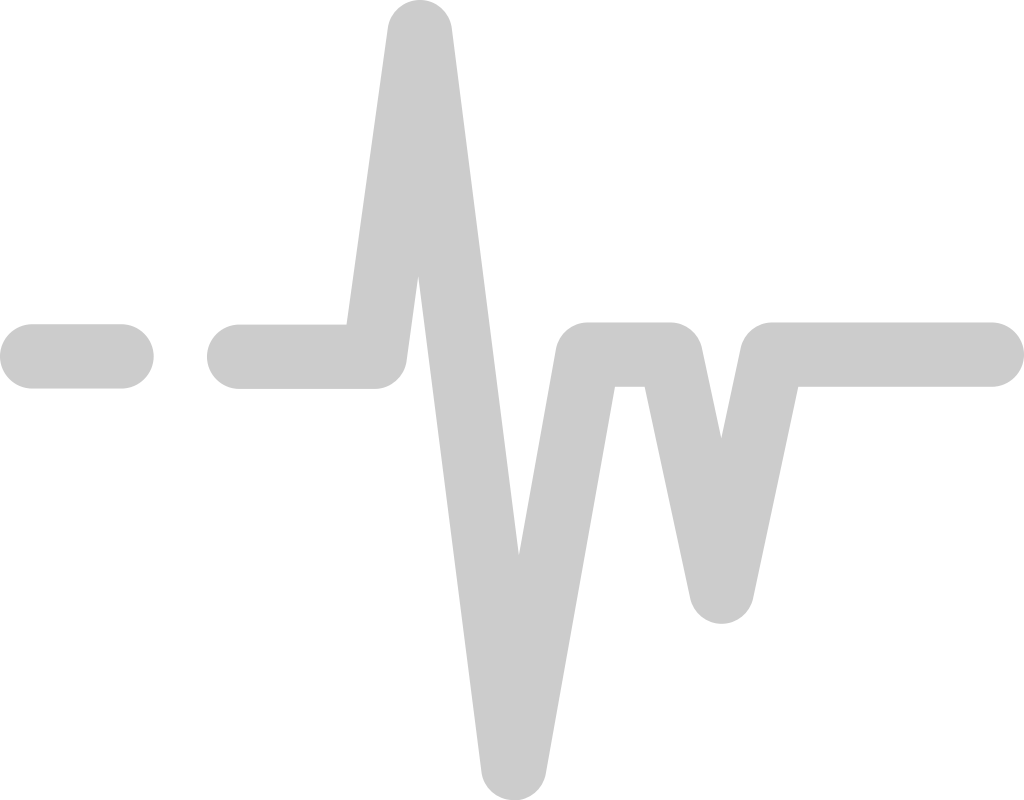 Heartbeat short line vector