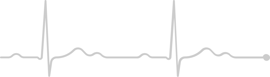 Heartbeat long line vector
