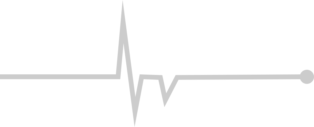 Heartbeat long line vector