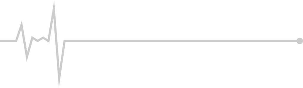 Heartbeat long line vector