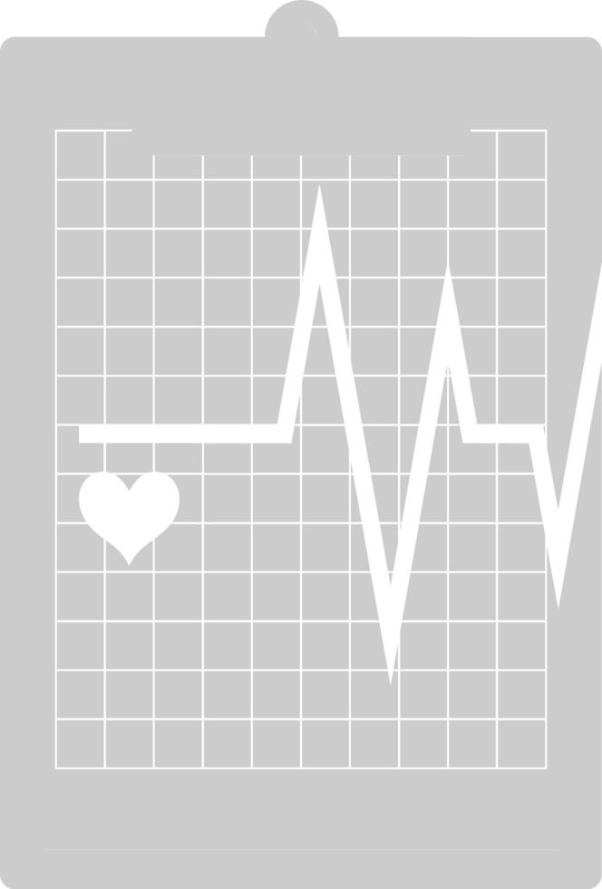 Heartbeat pad vector