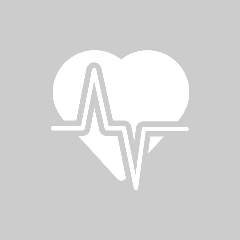 Heartbeat rectangle vector