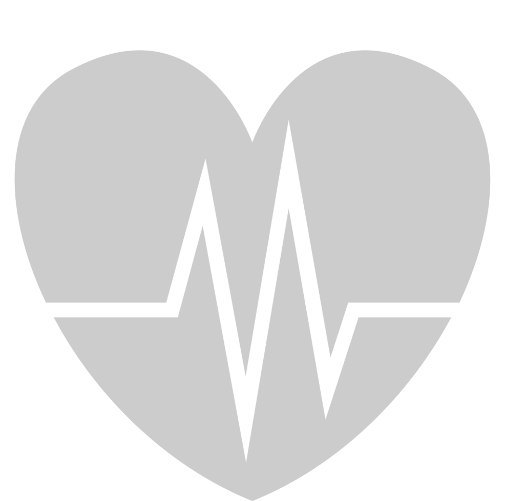 Heartbeat shape vector