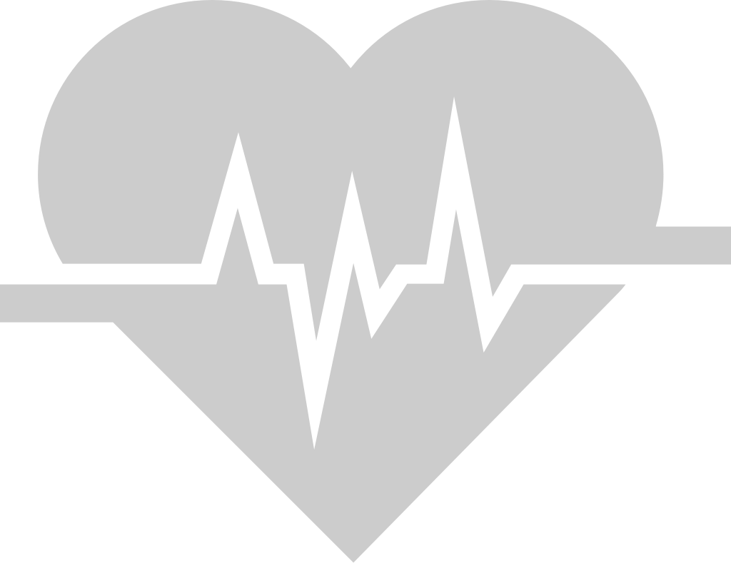 Heartbeat shape vector