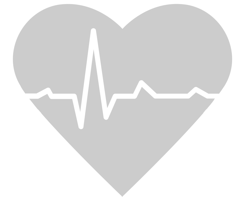 Heartbeat shape vector