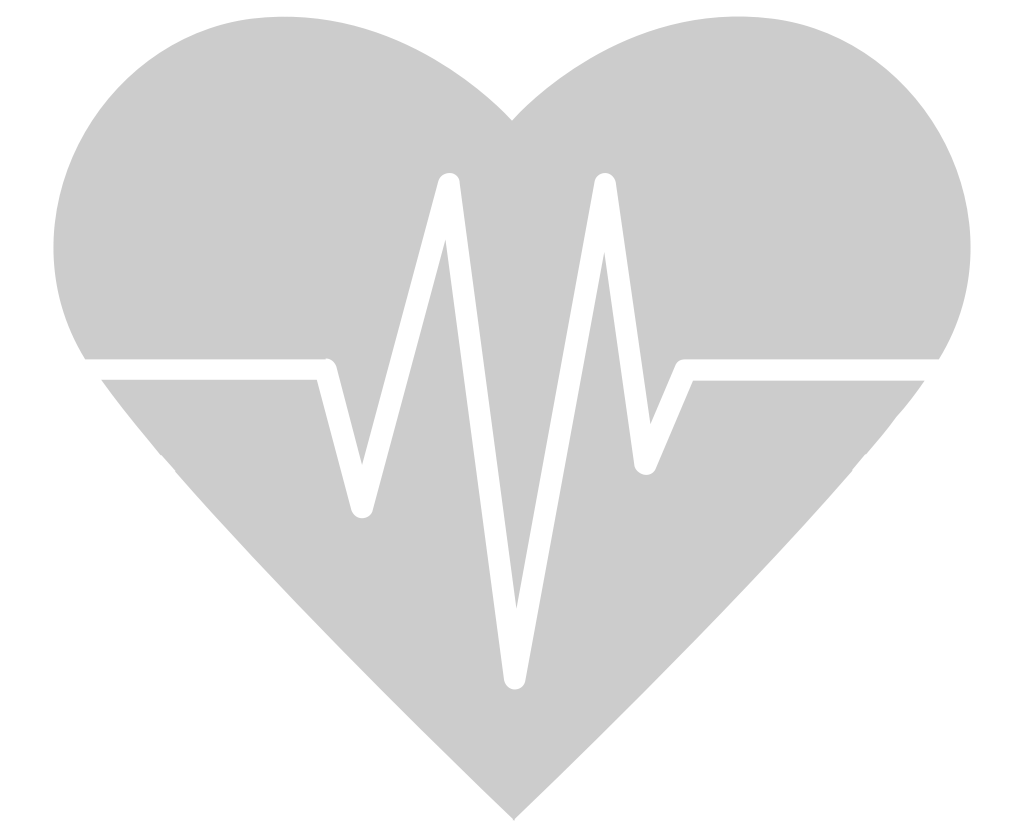 Heartbeat shape vector