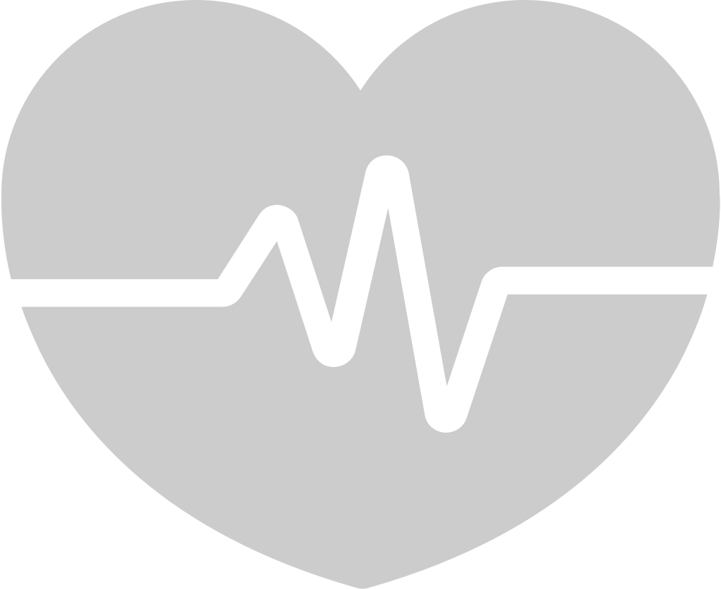 Heartbeat shape vector