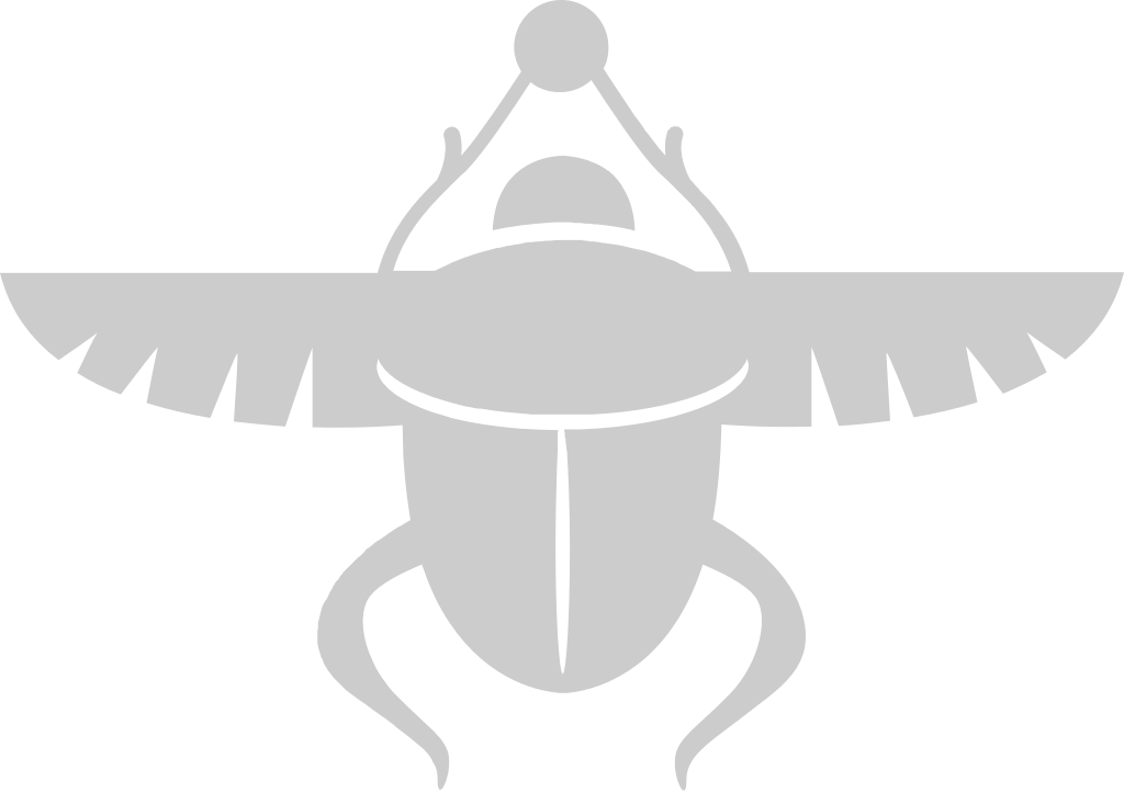 Egypt scarab vector