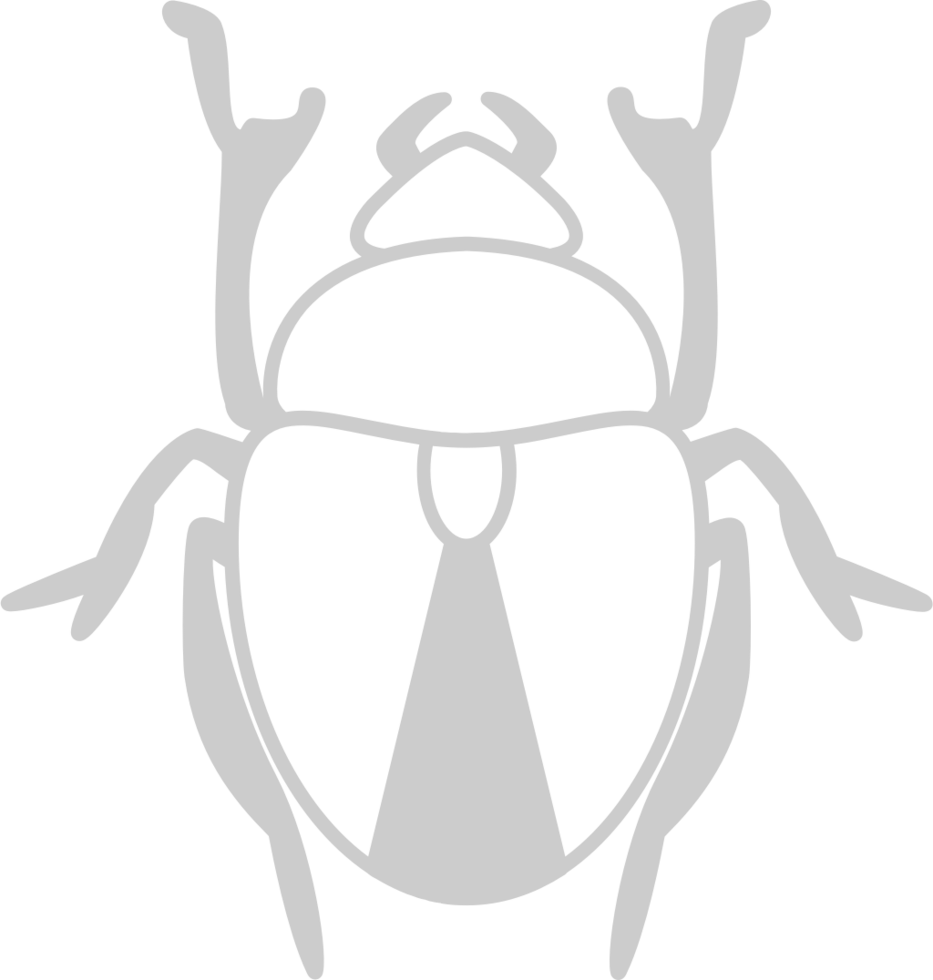 Egypt scarab vector