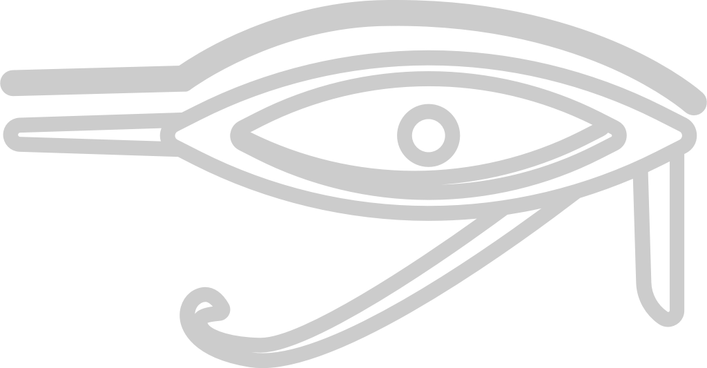 Egypt eyes of ra vector