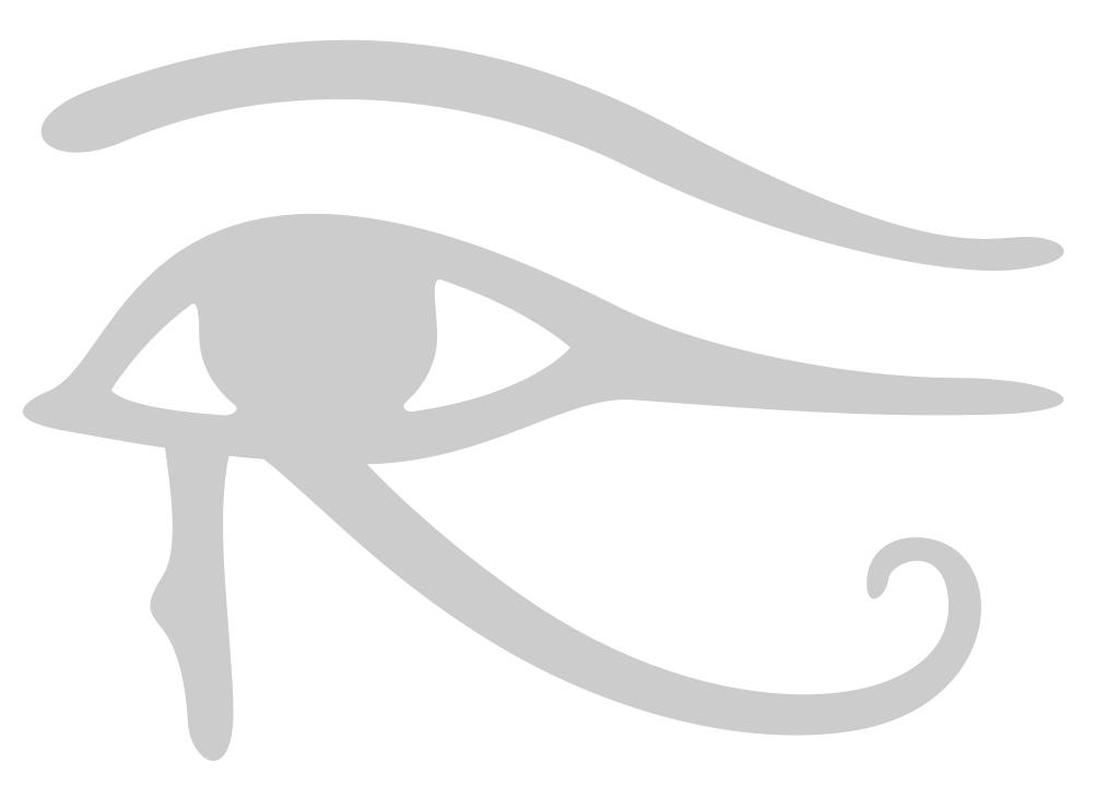 Egypt eyes of ra vector