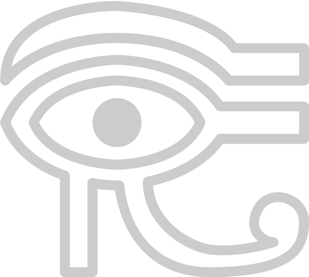 Egypt eyes of ra vector