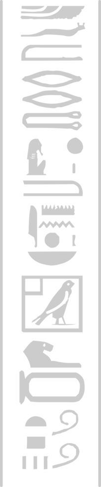 Egyptian hieroglyphic  vector