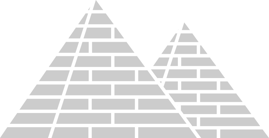 Egyptian pyramids vector