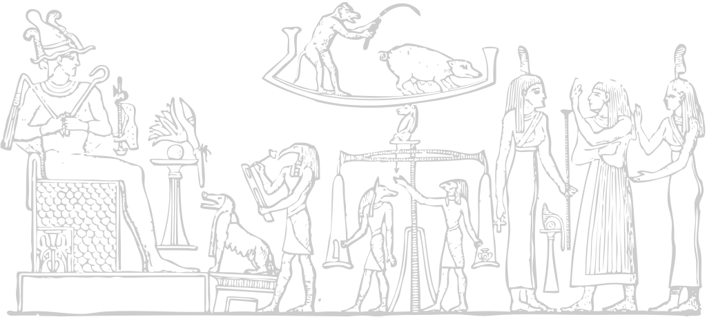 Egypt symbol sketch  vector