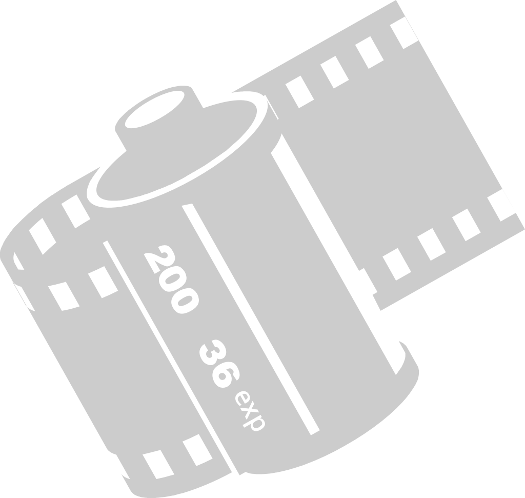 Camera film roll vector